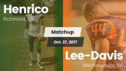 Matchup: Henrico vs. Lee-Davis  2017