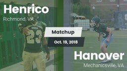 Matchup: Henrico vs. Hanover  2018