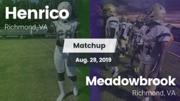 Matchup: Henrico vs. Meadowbrook  2019