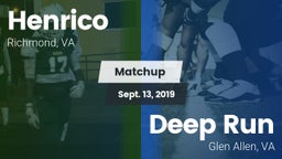 Matchup: Henrico vs. Deep Run  2019