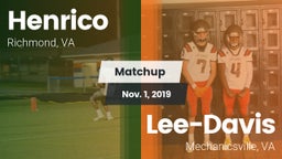 Matchup: Henrico vs. Lee-Davis  2019