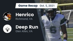 Recap: Henrico  vs. Deep Run  2021