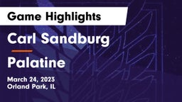 Carl Sandburg  vs Palatine Game Highlights - March 24, 2023