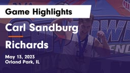 Carl Sandburg  vs Richards  Game Highlights - May 13, 2023