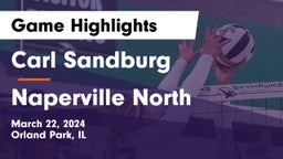 Carl Sandburg  vs Naperville North  Game Highlights - March 22, 2024