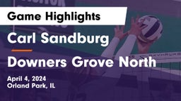 Carl Sandburg  vs Downers Grove North  Game Highlights - April 4, 2024