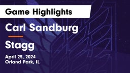 Carl Sandburg  vs Stagg  Game Highlights - April 25, 2024