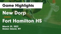 New Dorp  vs Fort Hamilton HS Game Highlights - March 29, 2022