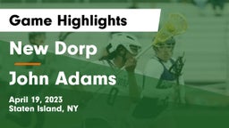 New Dorp  vs John Adams Game Highlights - April 19, 2023