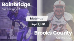Matchup: Bainbridge vs. Brooks County  2018