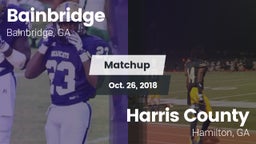 Matchup: Bainbridge vs. Harris County  2018