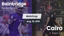 Matchup: Bainbridge vs. Cairo  2019