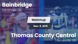 Matchup: Bainbridge vs. Thomas County Central  2019
