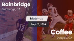 Matchup: Bainbridge vs. Coffee  2020