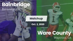 Matchup: Bainbridge vs. Ware County  2020