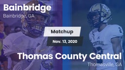 Matchup: Bainbridge vs. Thomas County Central  2020