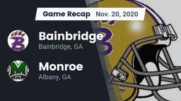 Recap: Bainbridge  vs. Monroe  2020