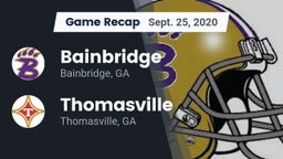 Recap: Bainbridge  vs. Thomasville  2020