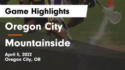 Oregon City  vs Mountainside  Game Highlights - April 5, 2022