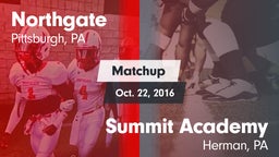 Matchup: Northgate vs. Summit Academy  2016