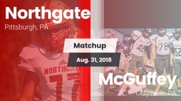 Matchup: Northgate vs. McGuffey  2018