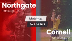 Matchup: Northgate vs. Cornell  2019