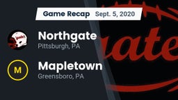 Recap: Northgate  vs. Mapletown  2020