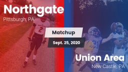 Matchup: Northgate vs. Union Area  2020