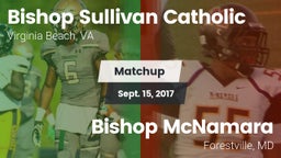 Matchup: Bishop Sullivan Cath vs. Bishop McNamara  2017