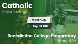Matchup: Catholic vs. Benedictine College Preparatory  2019