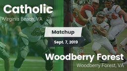 Matchup: Catholic vs. Woodberry Forest  2019