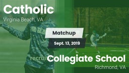 Matchup: Catholic vs. Collegiate School 2019