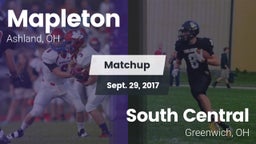 Matchup: Mapleton vs. South Central  2017