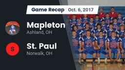 Recap: Mapleton  vs. St. Paul  2017