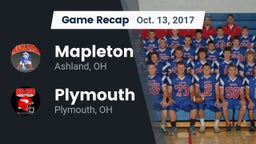 Recap: Mapleton  vs. Plymouth  2017