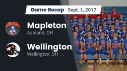 Recap: Mapleton  vs. Wellington  2017