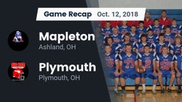 Recap: Mapleton  vs. Plymouth  2018