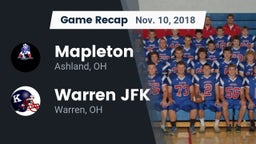 Recap: Mapleton  vs. Warren JFK 2018