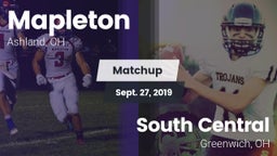 Matchup: Mapleton vs. South Central  2019