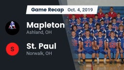 Recap: Mapleton  vs. St. Paul  2019