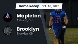 Recap: Mapleton  vs. Brooklyn  2020
