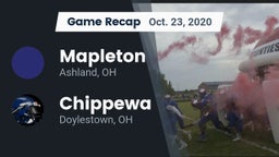 Recap: Mapleton  vs. Chippewa  2020