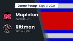 Recap: Mapleton  vs. Rittman  2021
