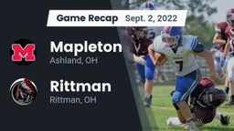 Recap: Mapleton  vs. Rittman  2022