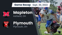 Recap: Mapleton  vs. Plymouth  2022