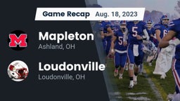 Recap: Mapleton  vs. Loudonville  2023
