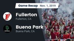 Recap: Fullerton  vs. Buena Park  2019