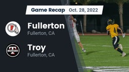 Recap: Fullerton  vs. Troy  2022