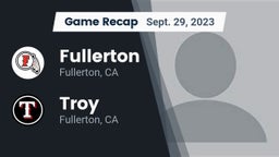 Recap: Fullerton  vs. Troy  2023