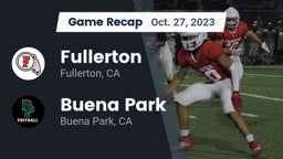 Recap: Fullerton  vs. Buena Park  2023